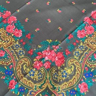 Pano de 90x90 verde caqui - Imaxe 1