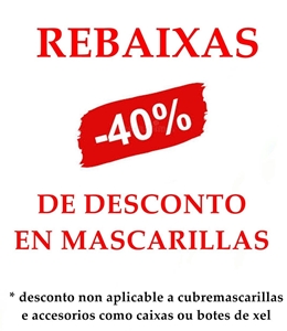 40% MASCARILLAS