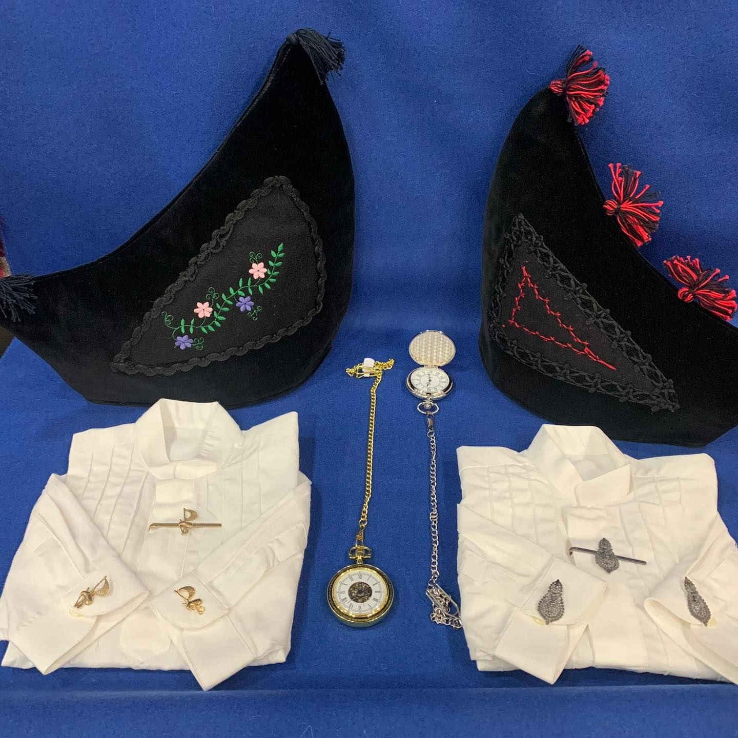 Roupa tradicional en Galicia