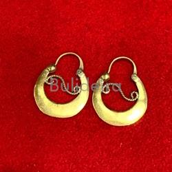 Aro de prata dourada 4043D - Imaxe 1