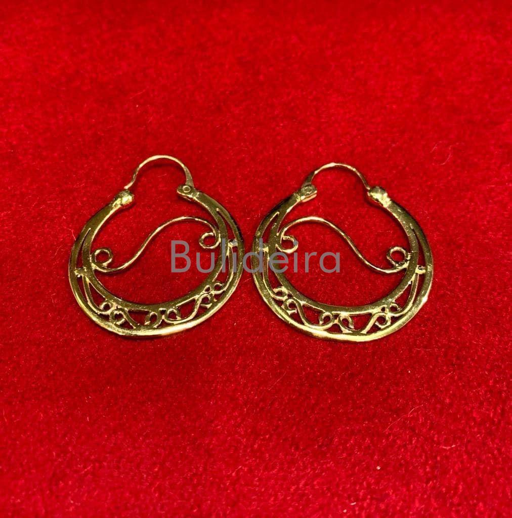 Aro de prata dourada 4052D - Imaxe 1