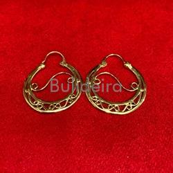 Aro de prata dourada 4052D - Imaxe 1