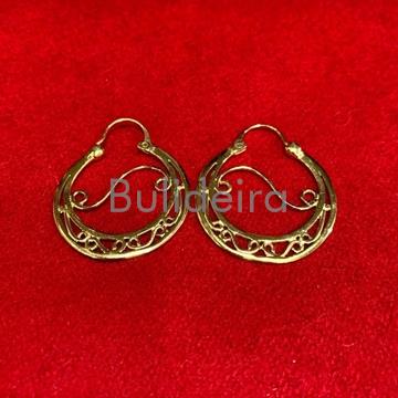 Aro de prata dourada 4052D - Imaxe 1