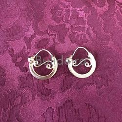 Aros da fonsagrada pequenos de bisutería en dourado - Imaxe 1