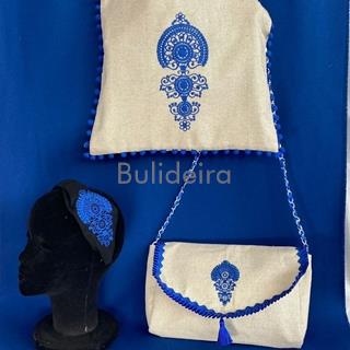 Bolsa liño azulón - Imaxe 2