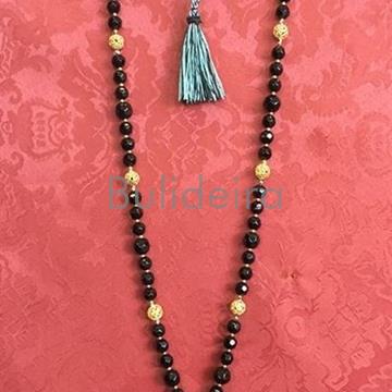 Colar simple con medalla de bisutería - Imaxe 1