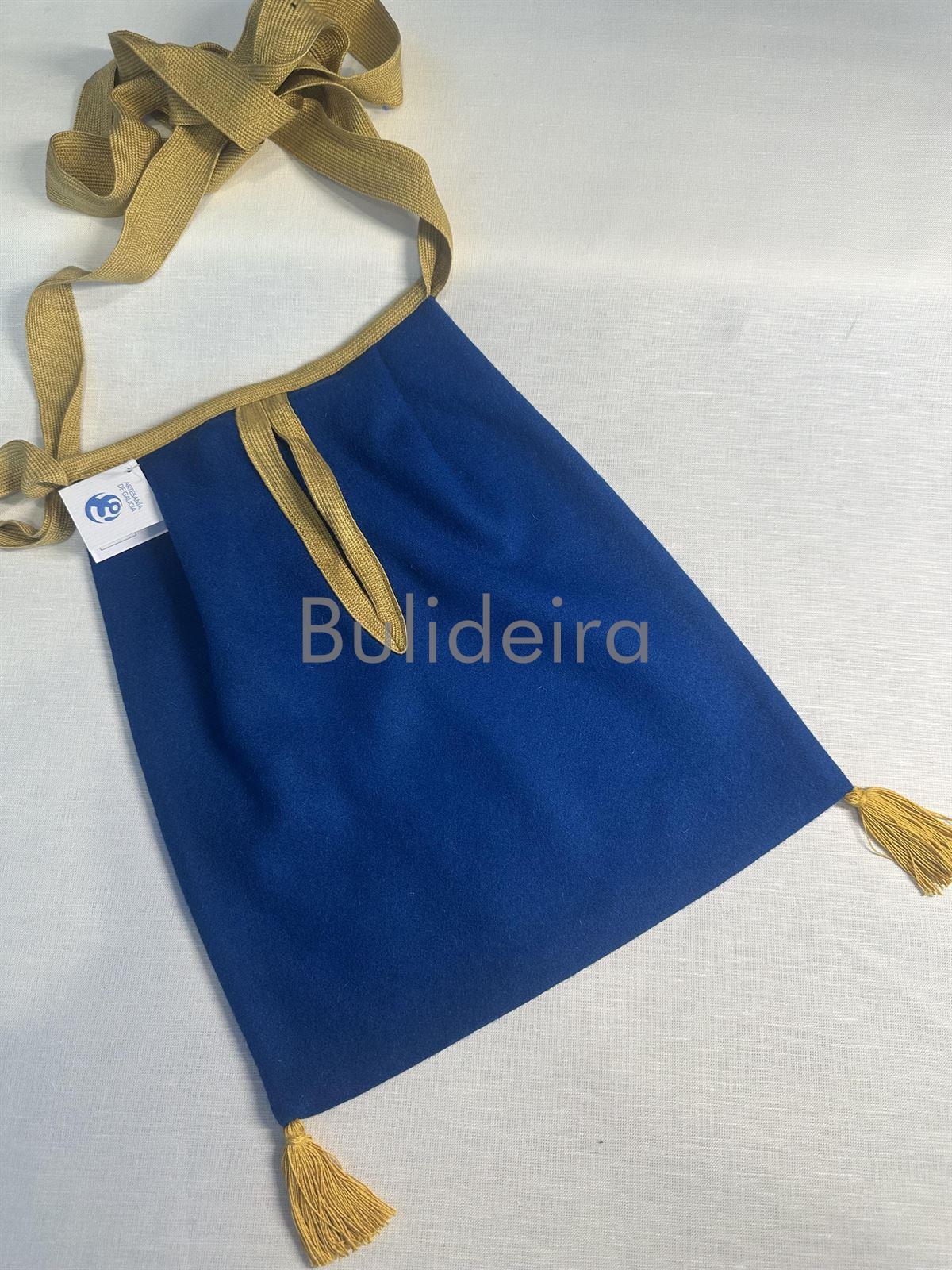 Faldriqueira exterior azul e mostaza - Imaxe 1