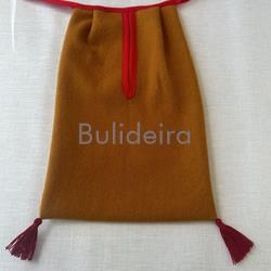 Faldriqueira exterior mostaza con vermello - Imaxe 2