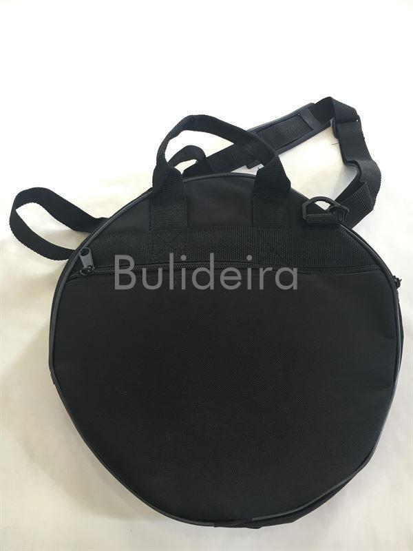 Funda de pandeireta basica acolchada en negro - Imaxe 1