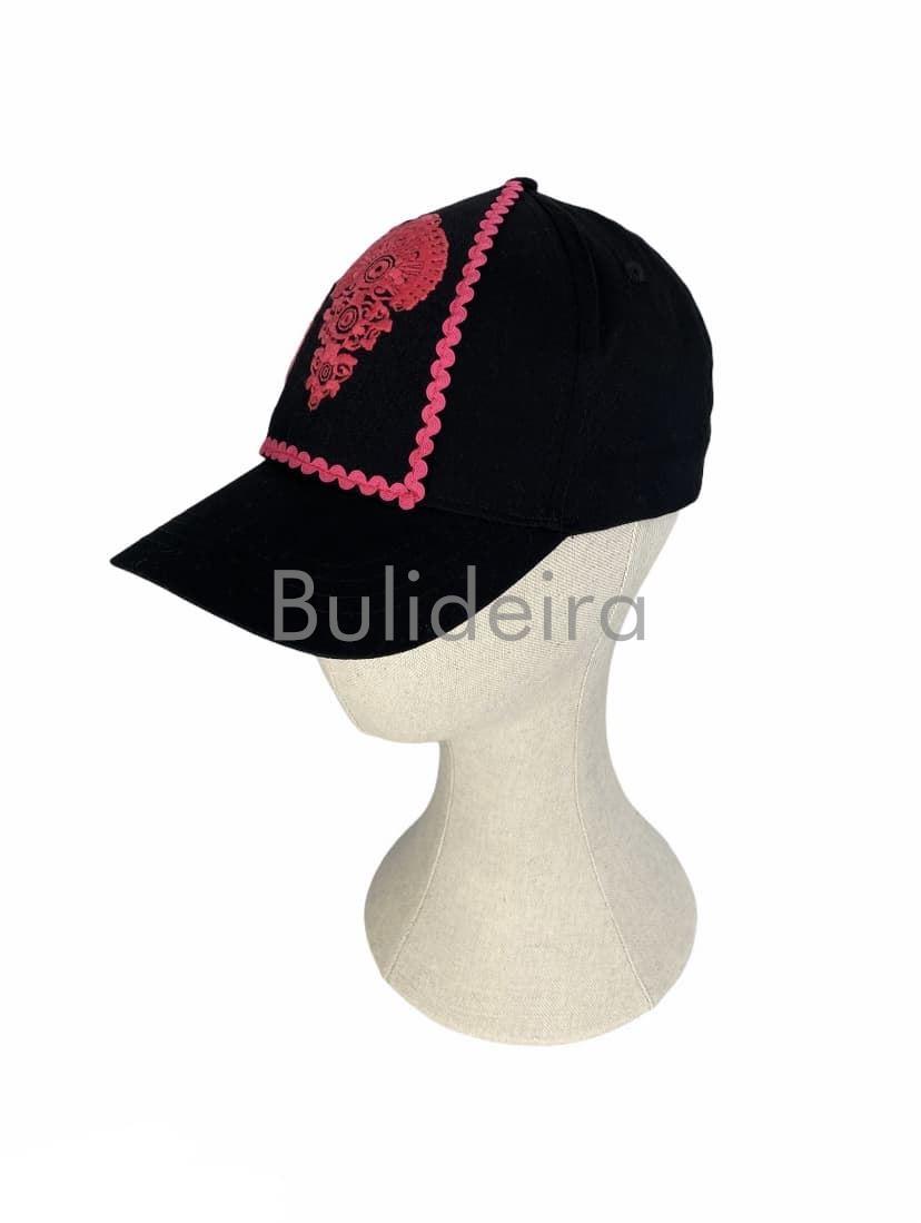 Gorra con sapo fucsia - Imaxe 1