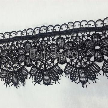 Guipur negro 10 cm ref.87518 - Imaxe 1