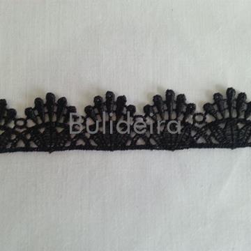 Guipur negro 3 cm de ancho referencia 411913 - Imaxe 1