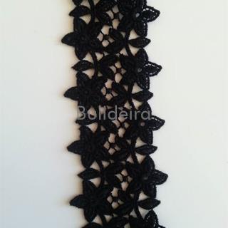 Guipur negro 5 cm ref.3706 - Imaxe 1