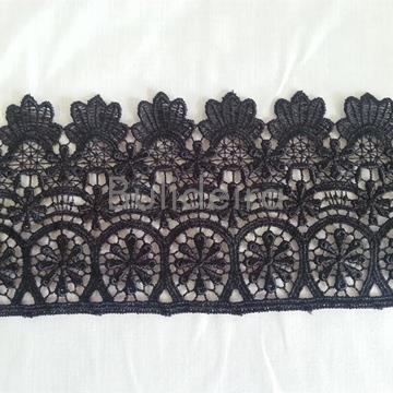 Guipur negro de 8.5 cm referencia B2 - Imaxe 1