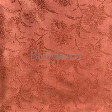 Pano 90x90 en seda marrón chocolate - Imaxe 1