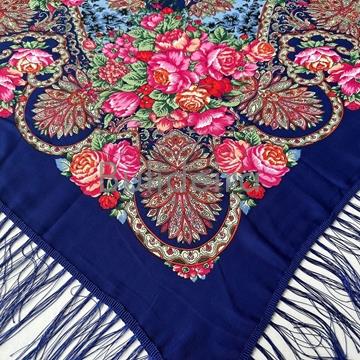 Pano azulon 2 con flecos - Imaxe 1