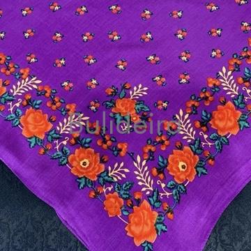 Pano de 90x90 morado - Imaxe 1