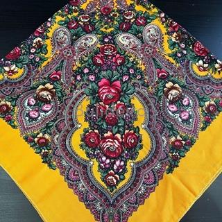 Pano de polyester 100x100 en dourado - Imaxe 1