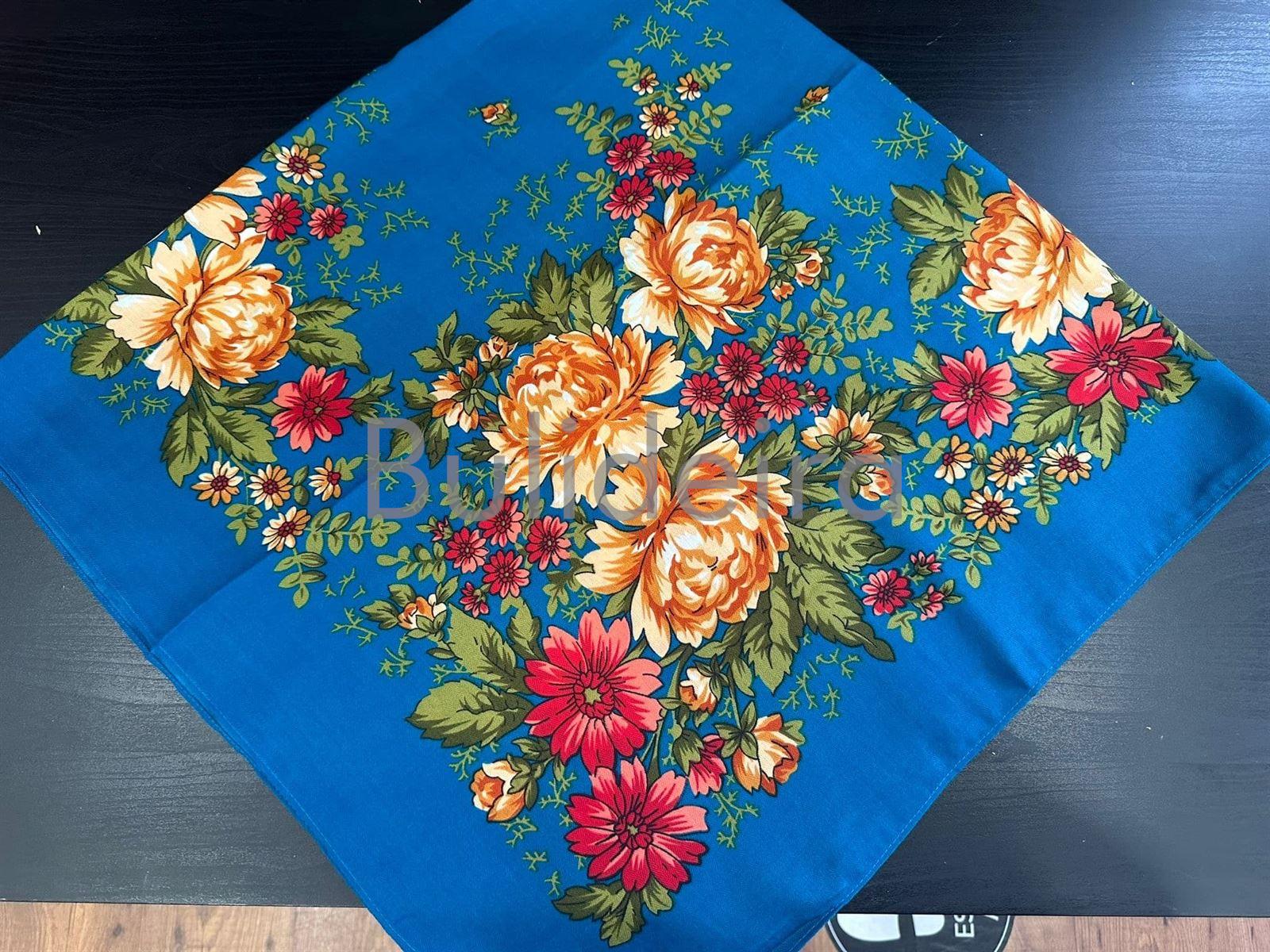 Pano de polyester de 100x100 turquesa - Imaxe 1