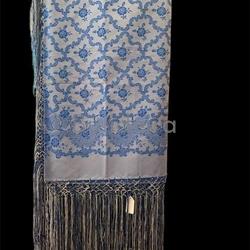 Pano de raión de 140x140 en azulon - Imaxe 1