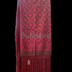 Pano de raión de 140x140 en fucsia - Imaxe 1