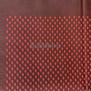 Pano de raión de 90x90 en granate/vermello - Imaxe 2