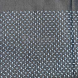 Pano de raión de 90x90 en gris/azul - Imaxe 2