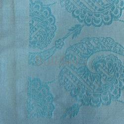 Pano de raión de 90x90 en turquesa - Imaxe 2