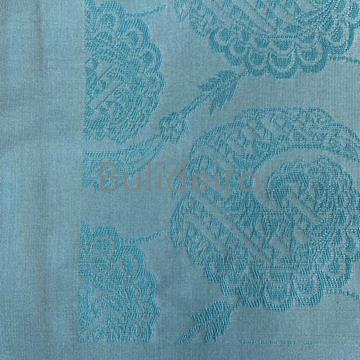 Pano de raión de 90x90 en turquesa - Imaxe 2