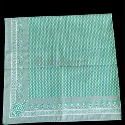 Pano de raión de 90x90 en verdes - Imaxe 1