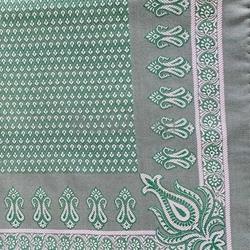 Pano de raión de 90x90 en verdes - Imaxe 2