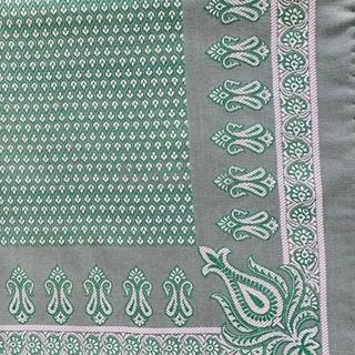 Pano de raión de 90x90 en verdes - Imaxe 2