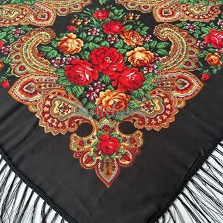 Pano negro con fleco - Imaxe 1