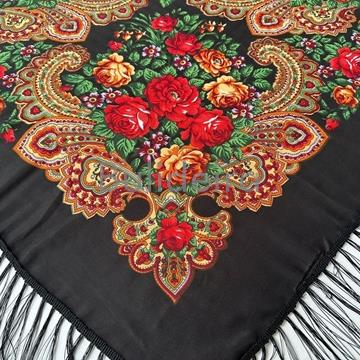 Pano negro con fleco - Imaxe 1