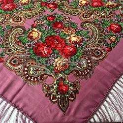 Pano rosa con flecos - Imaxe 1