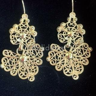 Pendente prata dourada AP4024 - Imaxe 1