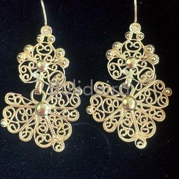 Pendente prata dourada AP4024D - Imaxe 1