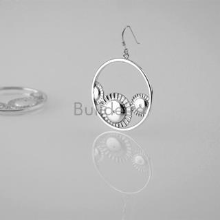 Pendentes de prata multiferreñas - Imaxe 1