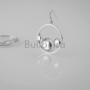 Pendentes de prata multiferreñas - Imaxe 1